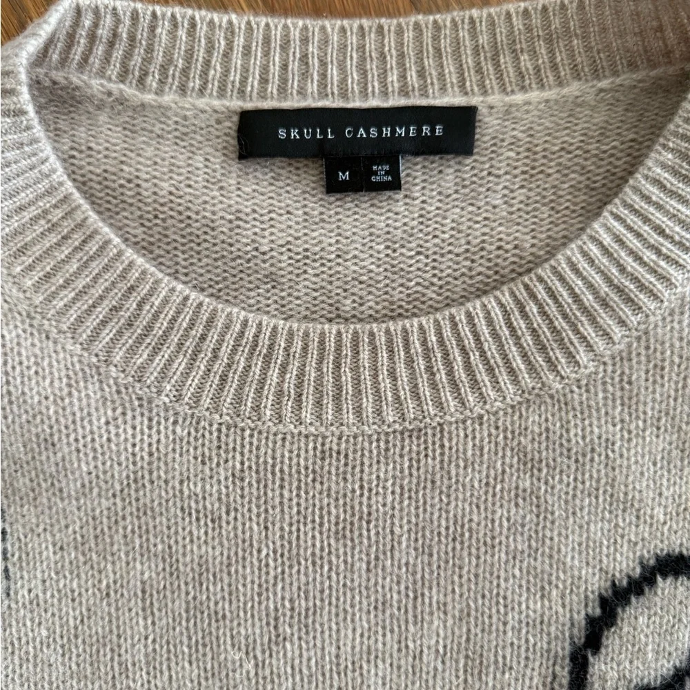 Skull cashmere sweater - Picture 3 of 3